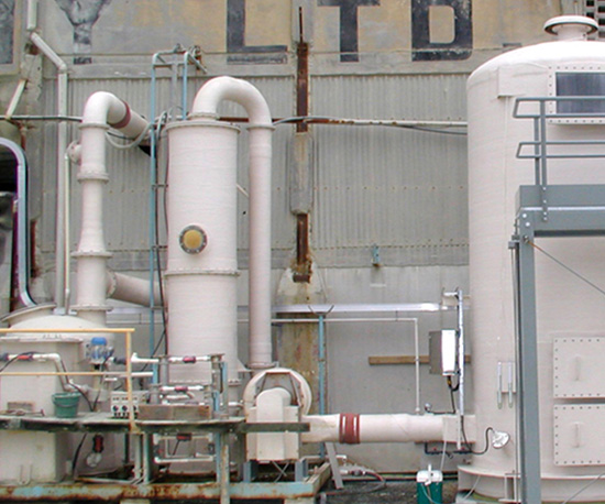 Biological Scrubbers for Wastewater Odor Control Units (OCU)